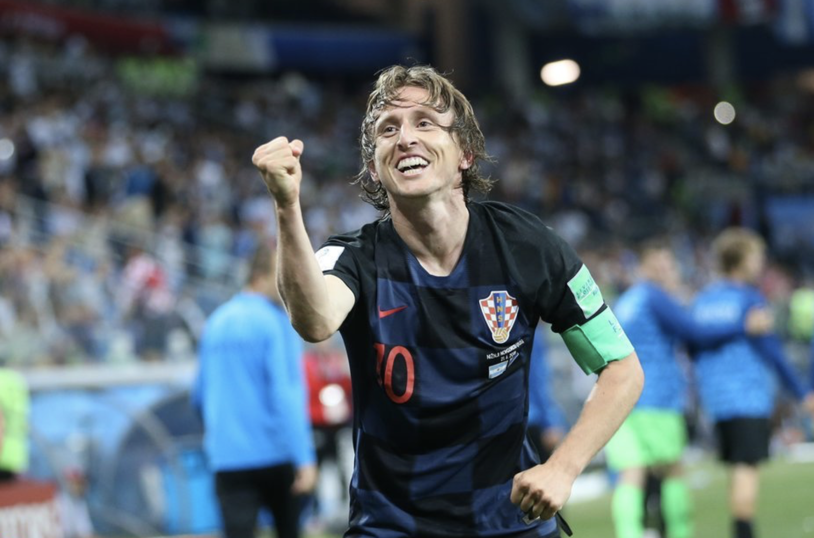 莫德里奇世界波进球合集